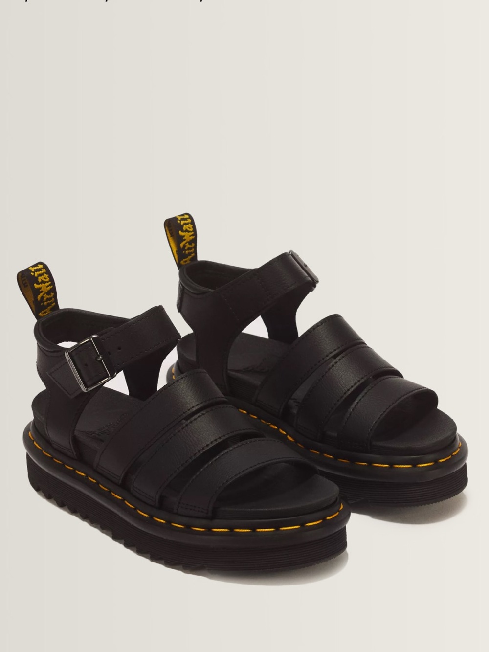 Dr. Martens Blaire Athena Leather Strap Sandals